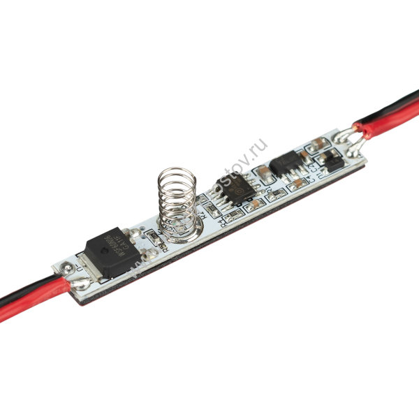 Микродиммер SMART-D13-DIM встраив. в профиль, (12-24V, 1x3A, Sens) Arlight