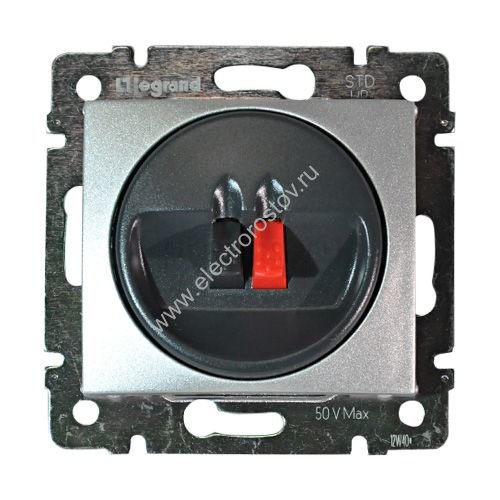 Valena Алюминий Аудиорозетка 1-ая Legrand