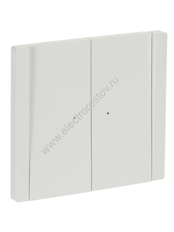 IEK FORTE&PIANO Белый Выключатель 2-кл проходной с индикатором 10А FP208