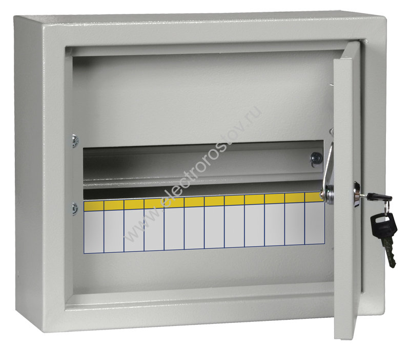 IEK TITAN 3 Корпус металлический ЩРн-12 (265х310х120мм) IP31