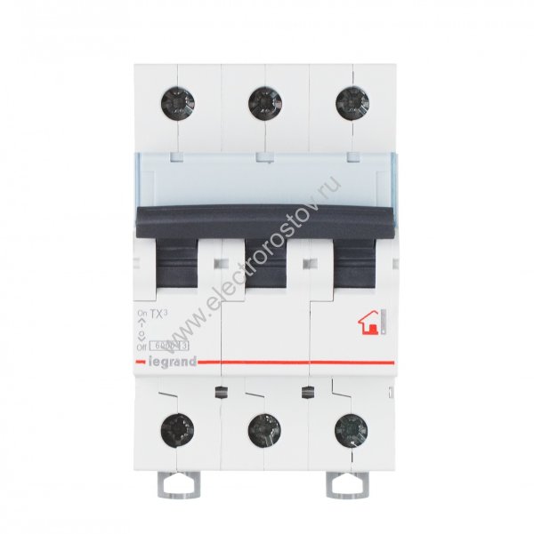 TX3 Автоматический выключатель 3P B10 6кА Legrand