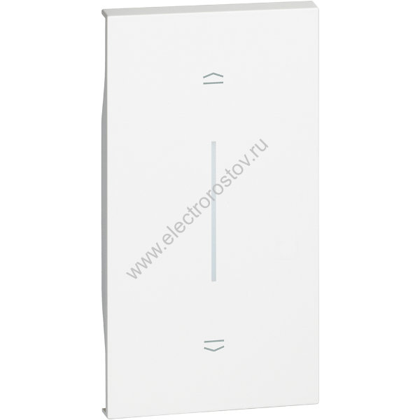 BT Living now Белый Лицевая панель для выключ рольставень (горизонтальн) 2 мод
