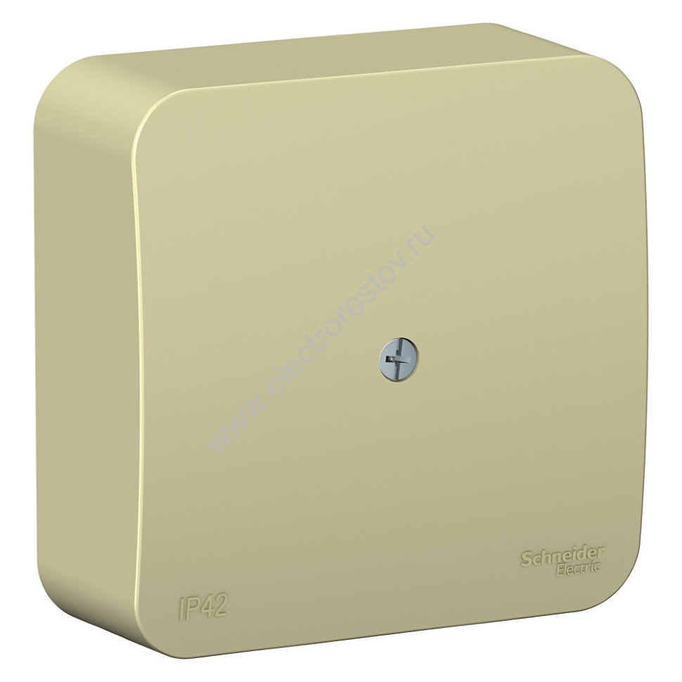 Blanca наруж Бежевый Коробка распределительная IP42 Schneider Electric