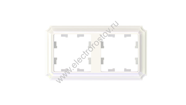 Systeme Electric AtlasDesign Antique Жемчуг Рамка 2-ая, универсальная