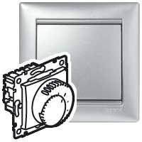 Valena Алюминий Термостат теплого пола Legrand