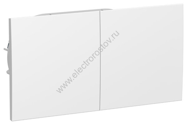 AtlasDesign Лотос Розетка 2-ая с/з, в сборе со штор. со сдвиж. крышкой Schneider Electric