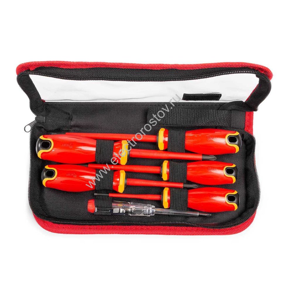 КВТ Набор диэлектрических отверток НИО-2206-S серия ПРОФИ