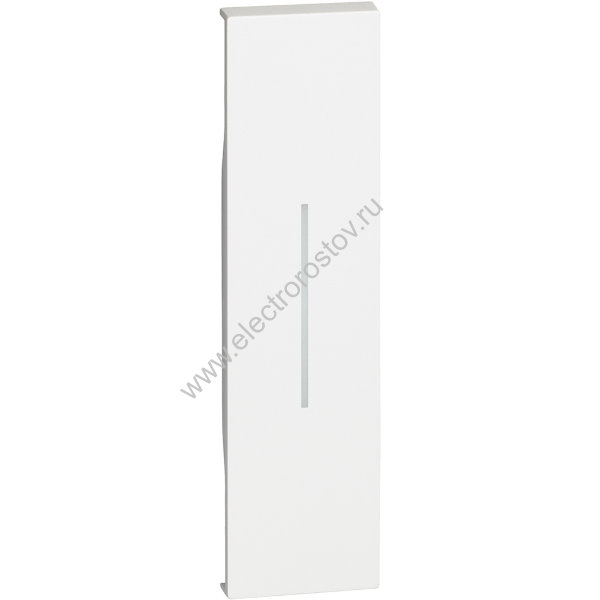 BT Living now Белый Лицевая панель для выключателей и переключателей 1 мод