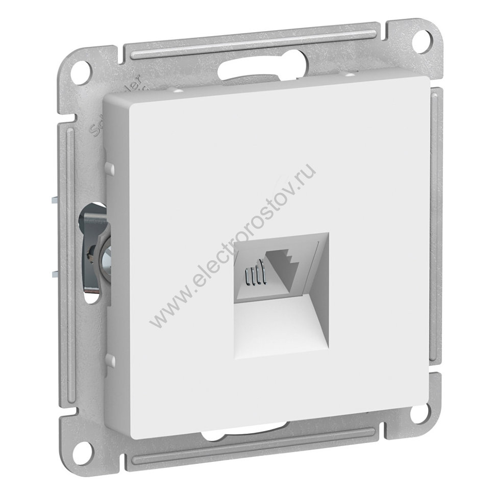 AtlasDesign Бел Розетка телефонная RJ11 Schneider Electric