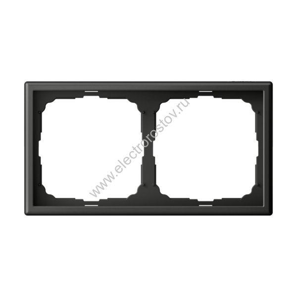 Systeme Electric ArtGallery Базальт Рамка 2-ая, универсальная