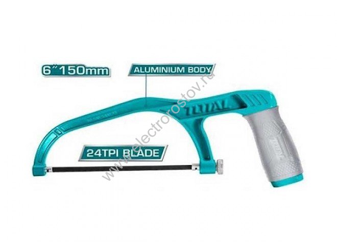 Ножовка по металлу мини 150мм TOTAL