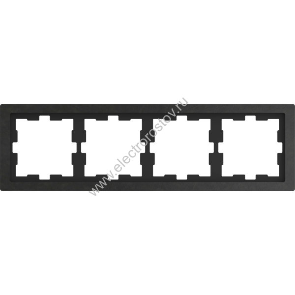 Schneider Electric Merten D-Life Базальт Рамка 4-ая