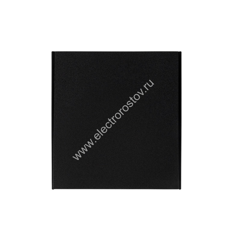 KRANZ STRONG Выключатель 1 кл перекрестный (переключатель) 10А с/у антрацит, с 1-пост. рамкой