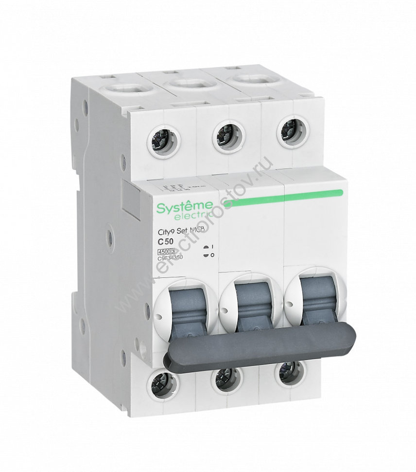 City9 Автоматический выключатель 4.5кА 3P C50 Systeme Electric