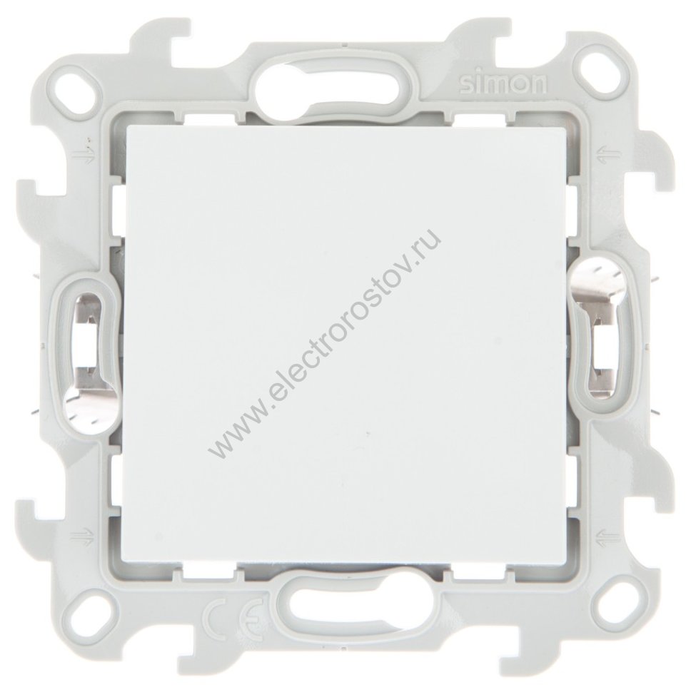 Simon 24 Белый Переключатель перекрестный 1-клавишный Push and Go Simon