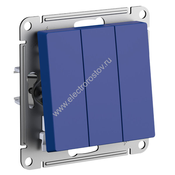 AtlasDesign Аквамарин Выключатель 3-клавишный Schneider Electric