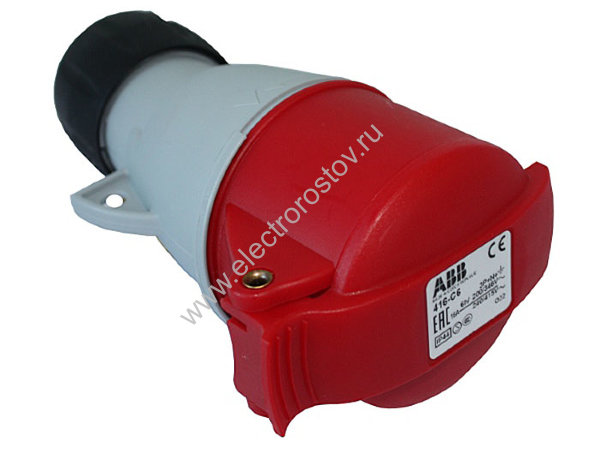 Розетка переносная 16А 3P+N+E IP44 IP44 ABB