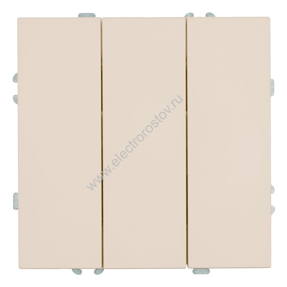 STEKKER Эмили Кашемир, soft touch Выключатель 3-клавишный