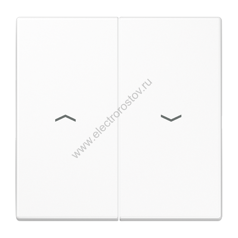 LS 990 Белый глянцевый Клавиша 2-ая жалюзийная JUNG