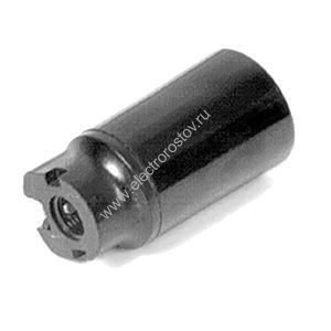 Патрон Е14 подвесной, карболитовый черный, Smartbuy