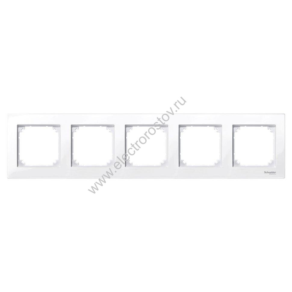 Merten SM M-Plan Бел Актив Рамка 5-ая Schneider Electric