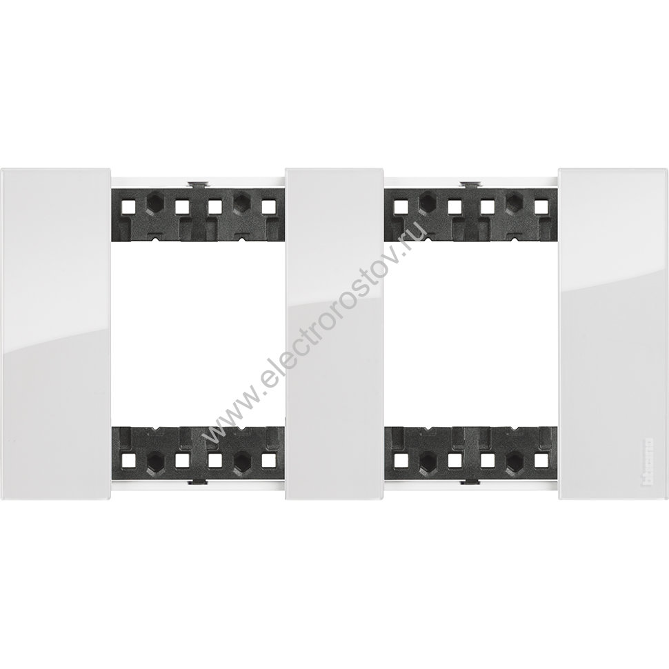 BT Living now Лед Рамка немецкий стандарт 2 поста (2+2 мод)