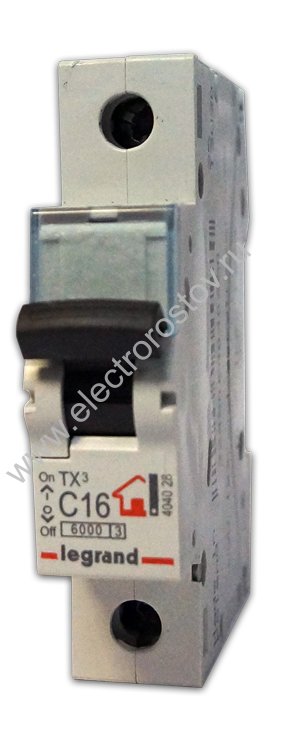 TX3 Автоматический выключатель 1P C50 6кА Legrand