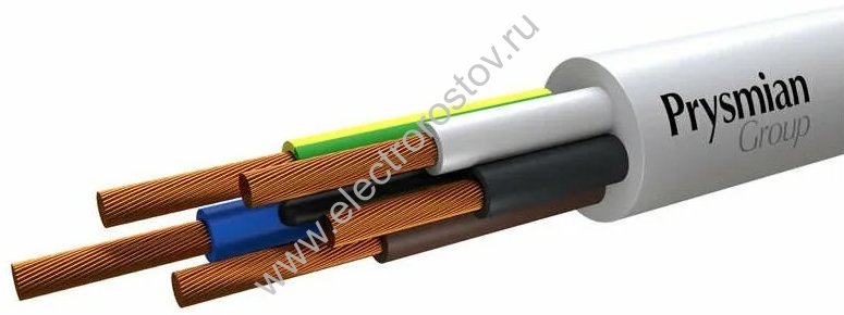 Провод ПВС 5x2,5 ГОСТ РЭК-Prysmian