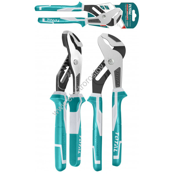 Клещи переставные 255мм TOTAL