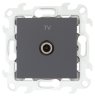 Simon 24 Графит Розетка TV одиночная Simon