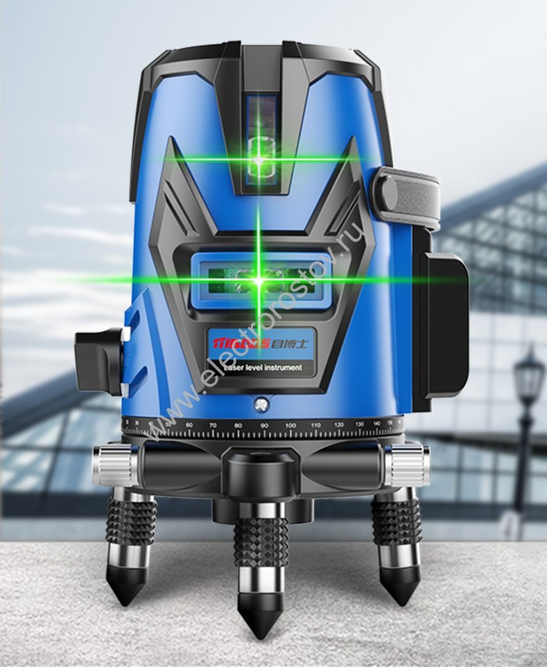 Уровень лазерный зеленый луч