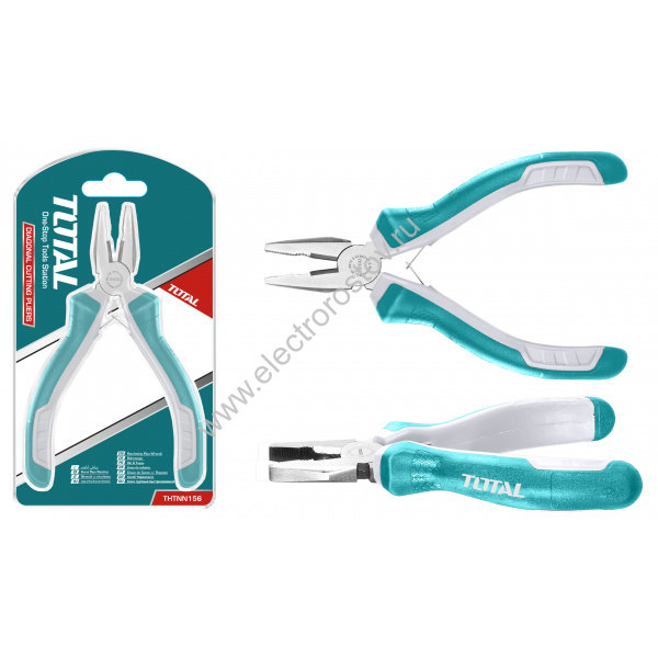 Мини плоскогубцы 115мм TOTAL