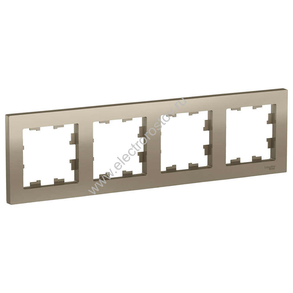 AtlasDesign Шампань Рамка 4-ая, универсальная Schneider Electric