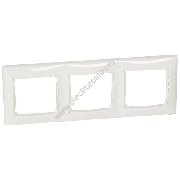 Valena Белый Рамка 3 пост Legrand