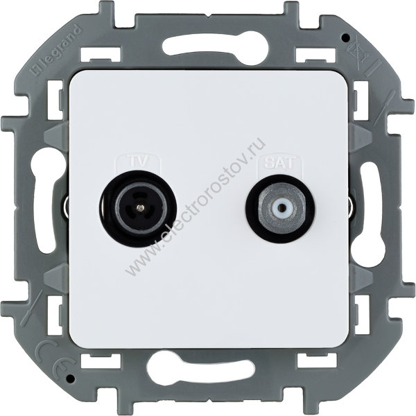 INSPIRIA Белый Розетка TV/SAT "звезда" Legrand