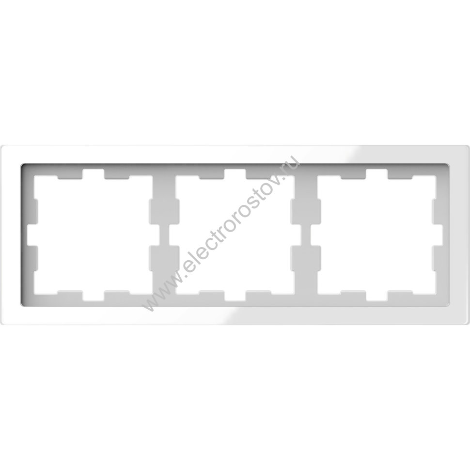 Schneider Electric Merten D-Life Белый Кристалл Рамка 3-ая