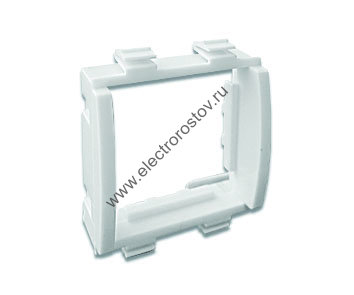 DKC Каркас под 2 модуля 45х45, белый