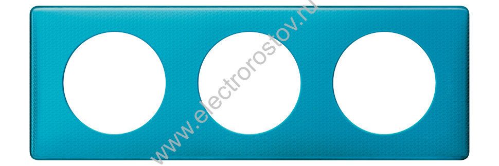 Celiane Лазурный пунктум Рамка 3-ая (2+2+2 мод) Legrand