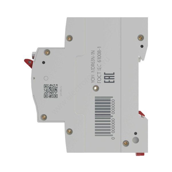 MDR63N Автоматич. выкл. диф. тока (АВДТ) 1P+N С40 30мA 6kA тип A YON DKC