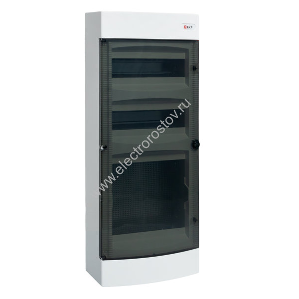 Щит комбинированный "Unix" прозрачная дверь (2х12 модулей + 1 монтажная плата) 4 габарит IP40 EKF PR
