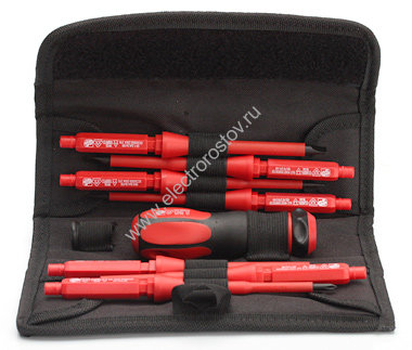 КВТ Набор диэлектр. отверток НИО-1107