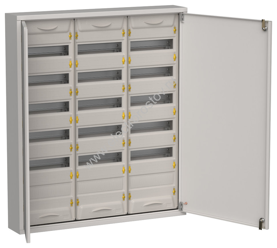 TITAN 5 Корпус мет. ЩРн-216 (3х72) 960х830х140 IP31 сер IEK