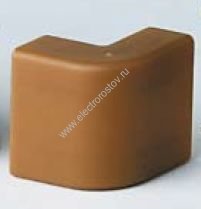 DKC AEM 22x10 Угол внешний, коричневый