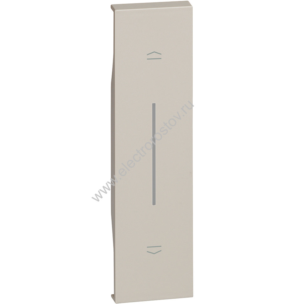 BT Living now Песочный Лицевая панель для выключ рольставень (горизонтальн) 1 мод