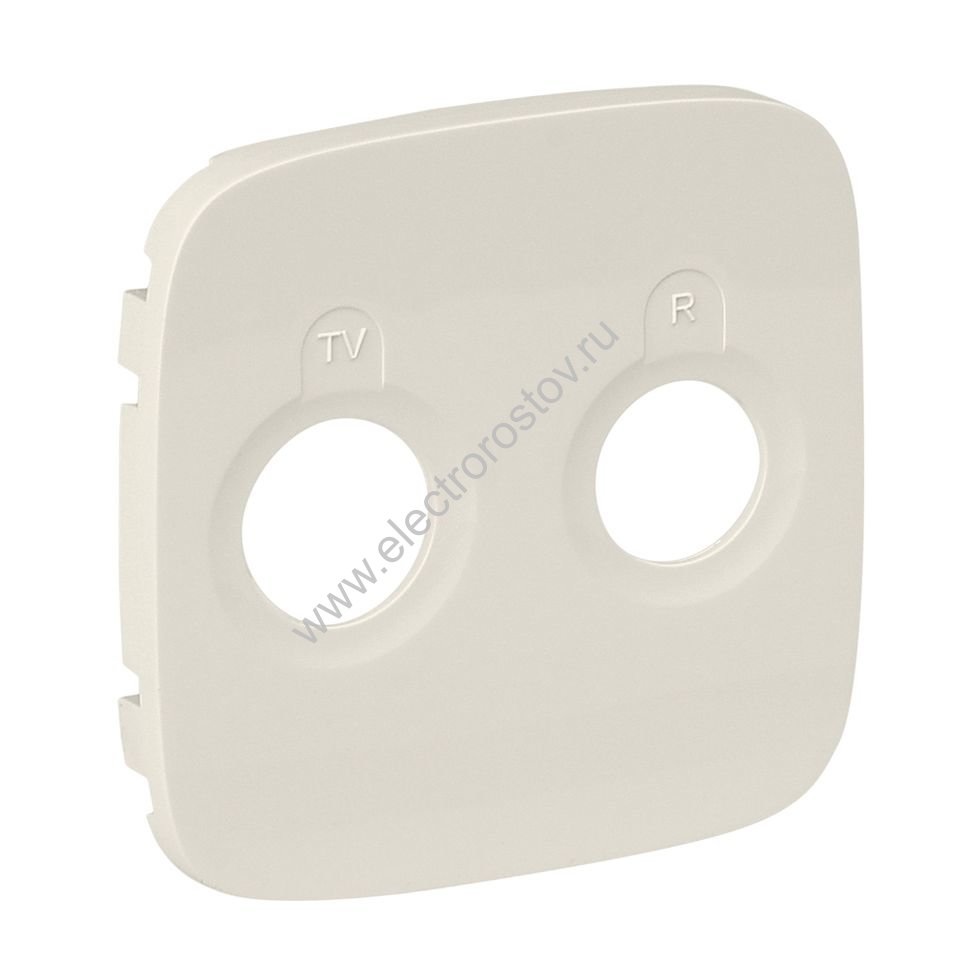 Valena Allure Слоновая кость Лицевая панель Розетка TV-R Legrand