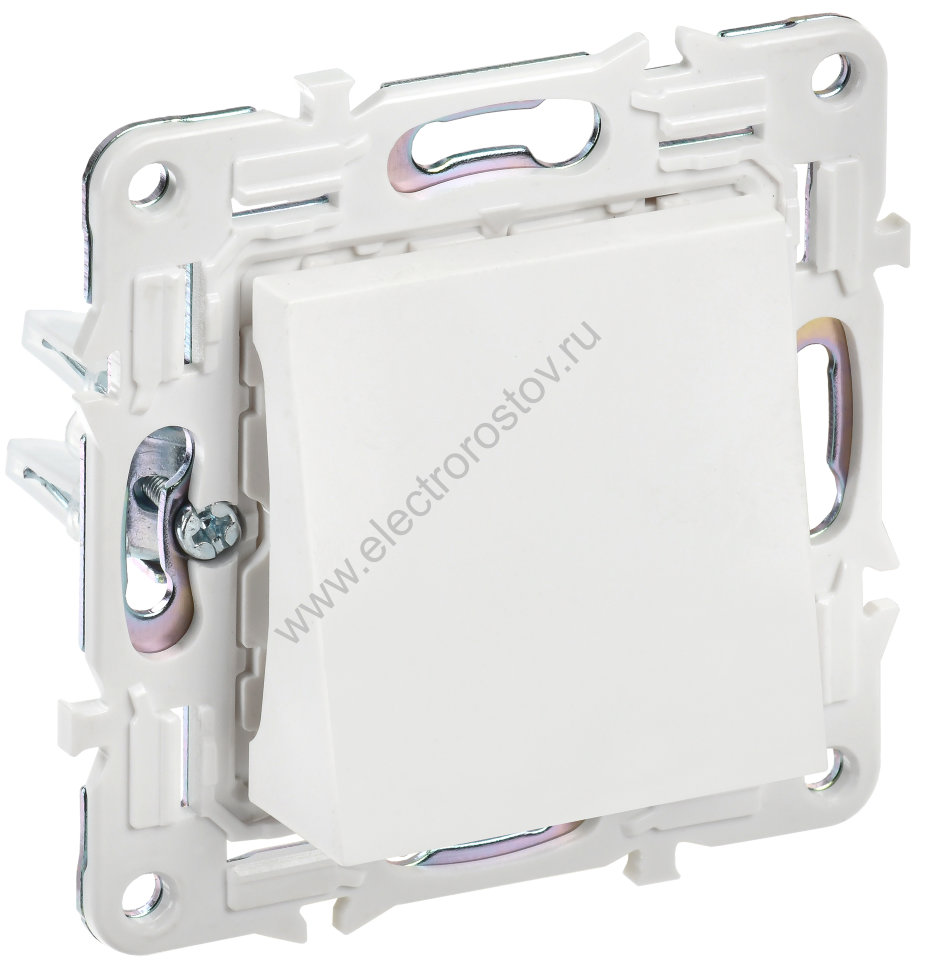 IEK SKANDY Арктический белый Вывод кабеля SK-O01W