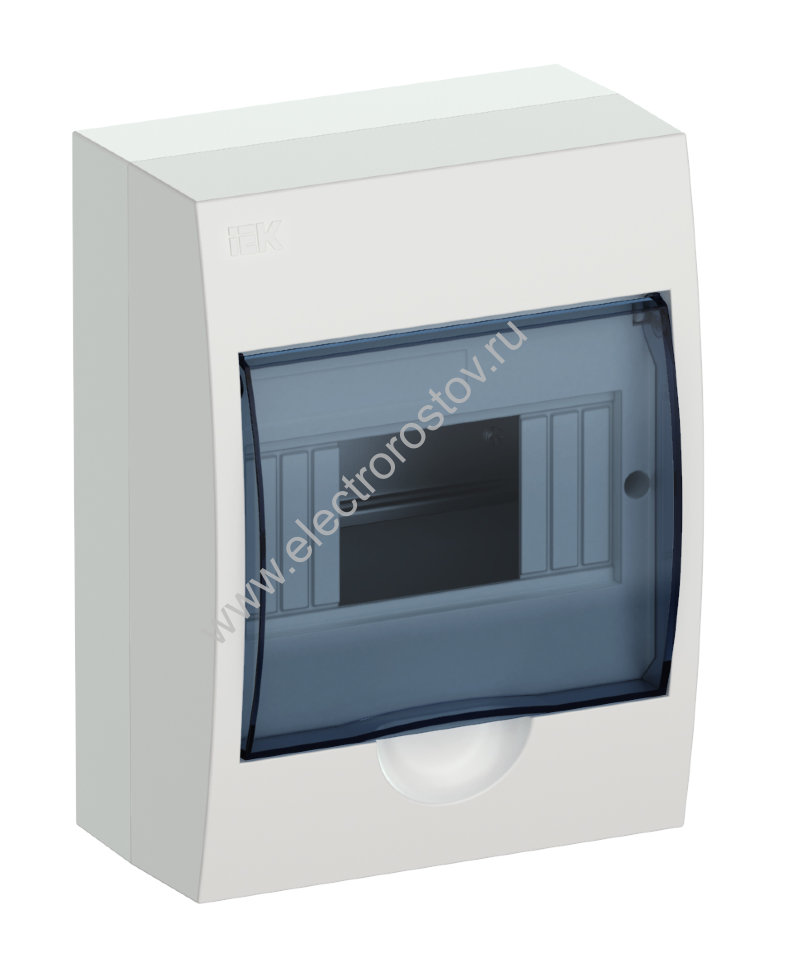 KREPTA 3 Корпус пластиковый наклалной ЩРН-П-6 IP41 белый IEK