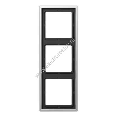 LS 990 Алюминий Рамка 3-ая JUNG