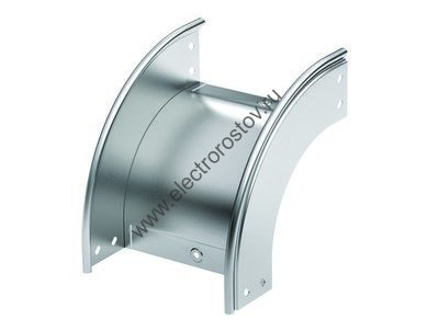 DKC Угол CD 90 вертикальный внеш. 90° 80/80 в комплекте с крепежными элементами и соединительными пл