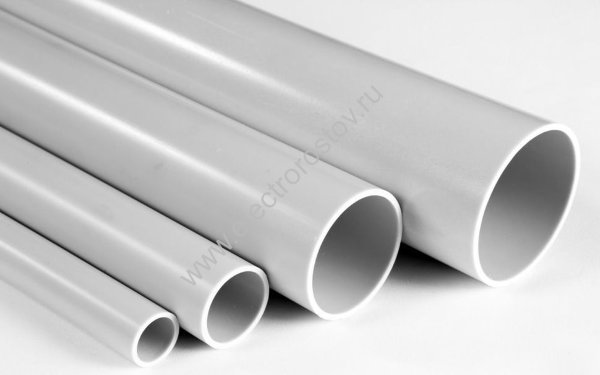 Труба ПВХ  жесткая D.20мм тяжелая серая DKC